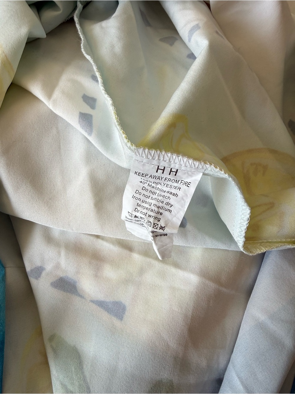 Lemon Vintage Print Strapless Sundress - Picture 9 of 9